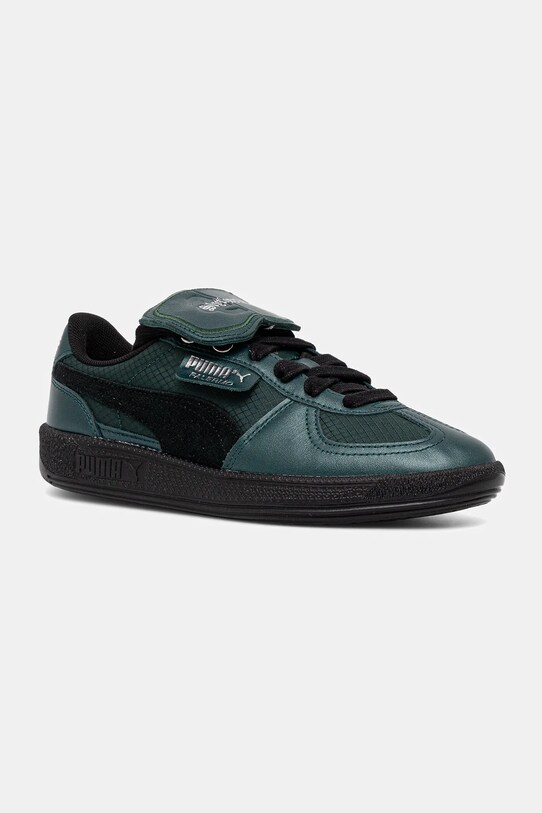 Puma sneakers pentru copii Palermo 2 HARRY POTTER piele întoarsă verde 401640