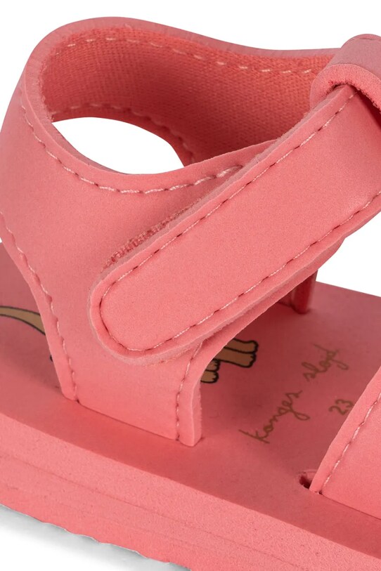 Chłopiec Konges Sløjd sandały dziecięce SABLE SANDAL. KS102574 różowy
