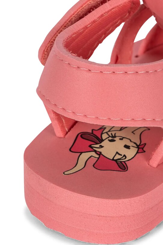 Konges Sløjd sandały dziecięce SABLE SANDAL. KS102574 różowy