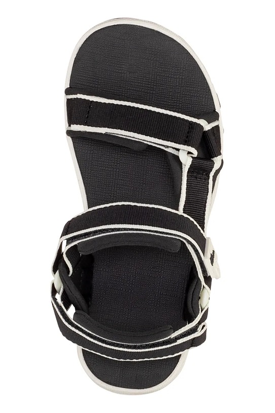 Detské sandále Jack Wolfskin SEVEN SEAS 3 K 4040061.26.33 čierna
