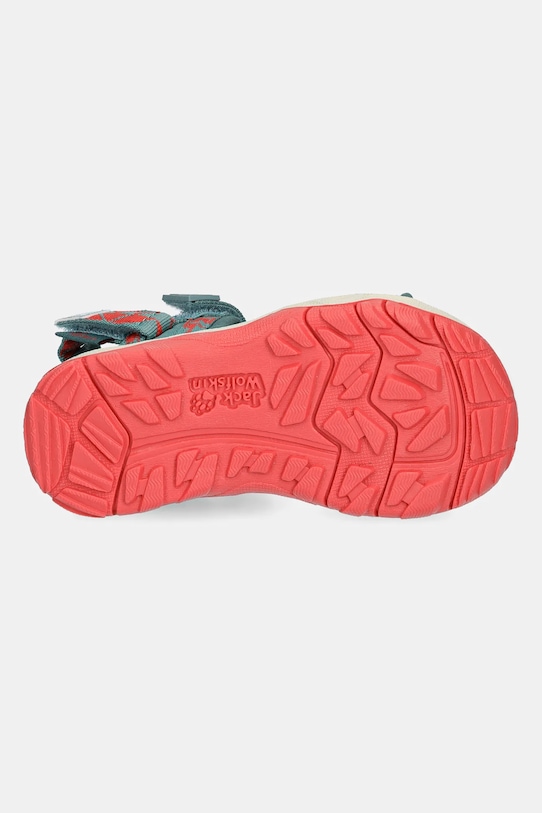 Jack Wolfskin sandale copii 2 IN 1 SANDAL K 4046421.26.33 turcoaz