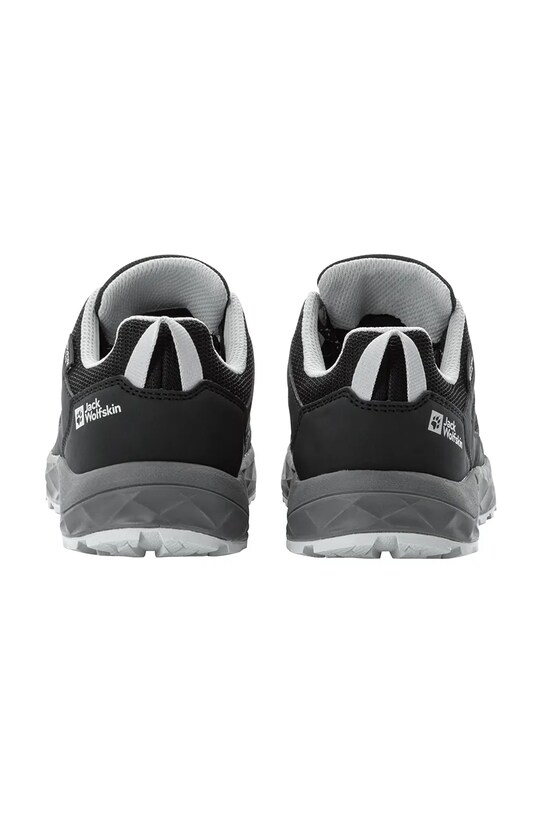 Дитячі черевики Jack Wolfskin WOODLAND 2 TEXAPORE LOW K чорний 4059811.26.33