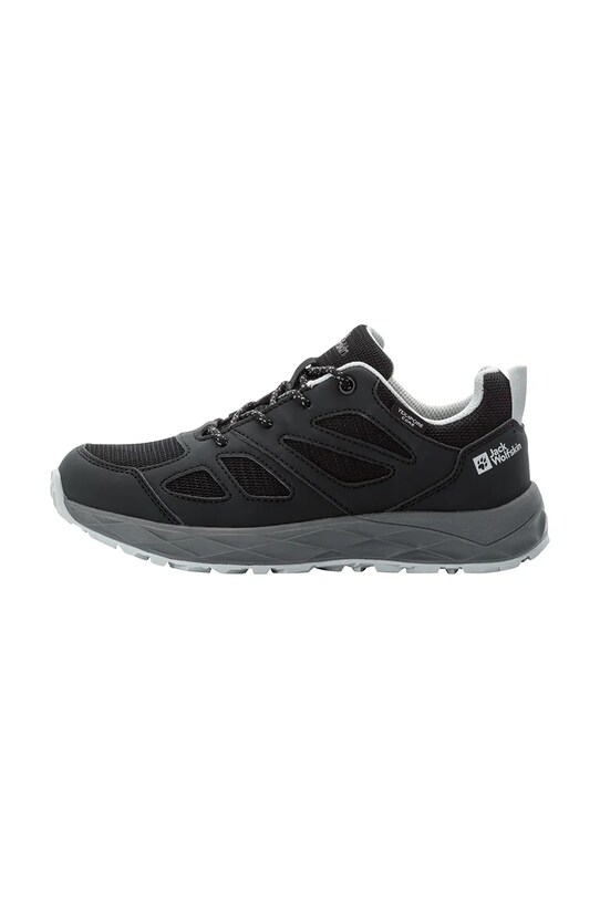 Jack Wolfskin buty dziecięce WOODLAND 2 TEXAPORE LOW K 4059811.34.40 czarny SS25
