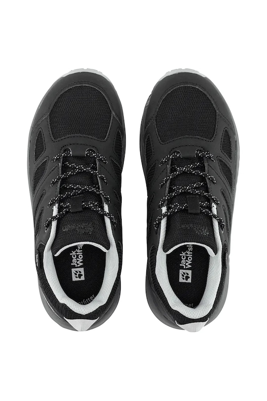 Detské topánky Jack Wolfskin WOODLAND 2 TEXAPORE LOW K 4059811.34.40 čierna