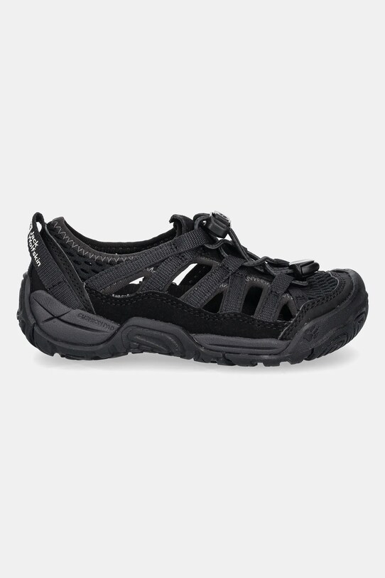 Jack Wolfskin sandale copii LEVENTE SANDAL K A64080.26.33 negru SS25