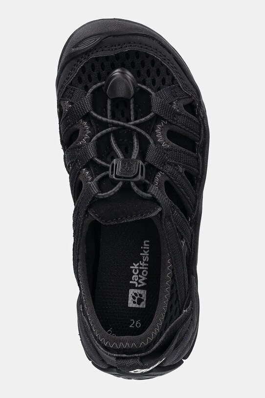 Jack Wolfskin sandale copii LEVENTE SANDAL K negru A64080.26.33