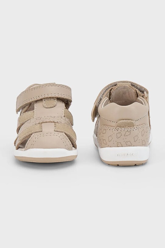 Detské kožené sandálky Mayoral 41654.68A.Baby.PPYA hnedá SS25