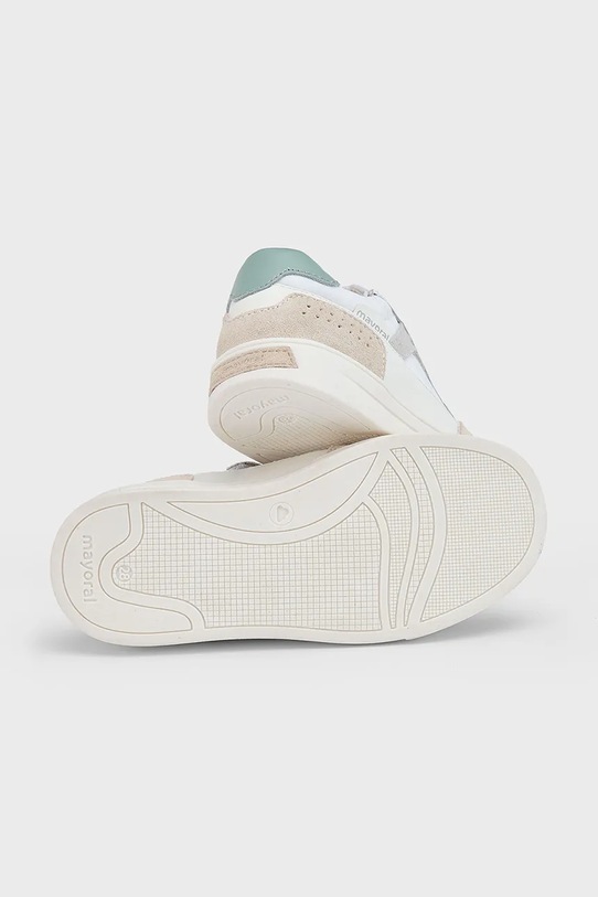 Mayoral sneakers pentru copii alb 43664.74B.Kids.PPYA
