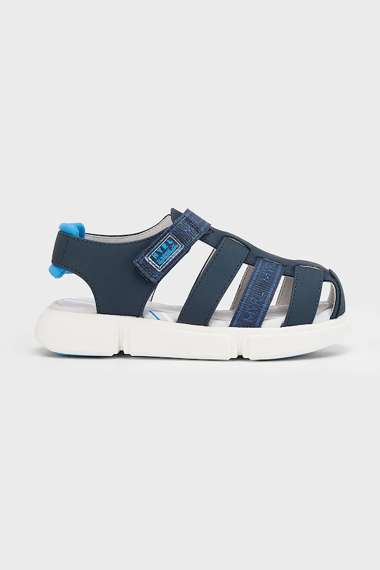Otroški sandali Mayoral Imitacija zrnatega usnja mornarsko modra 45651.A0A.Kids.PPYA