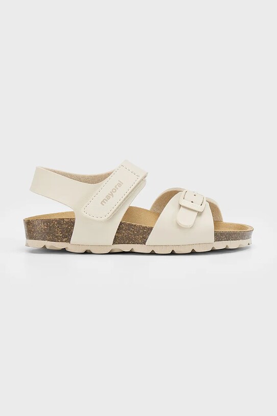 Mayoral sandali per bambini finta pelle fiore beige 45694.I0A.Kids.PPYA