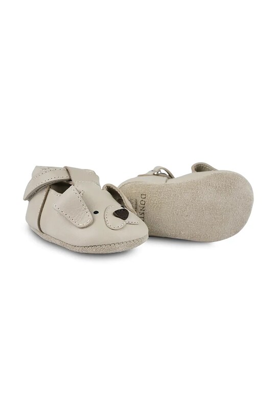 Δερμάτινα βρεφικά παπούτσια Donsje Spark Special Shoes Golden Retriever 1003011 μπεζ