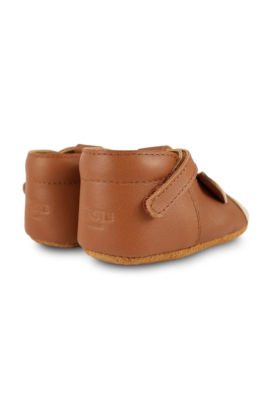 Donsje incaltaminte din piele pentru bebelusi Spark Special Shoes Red Panda maro 1003013