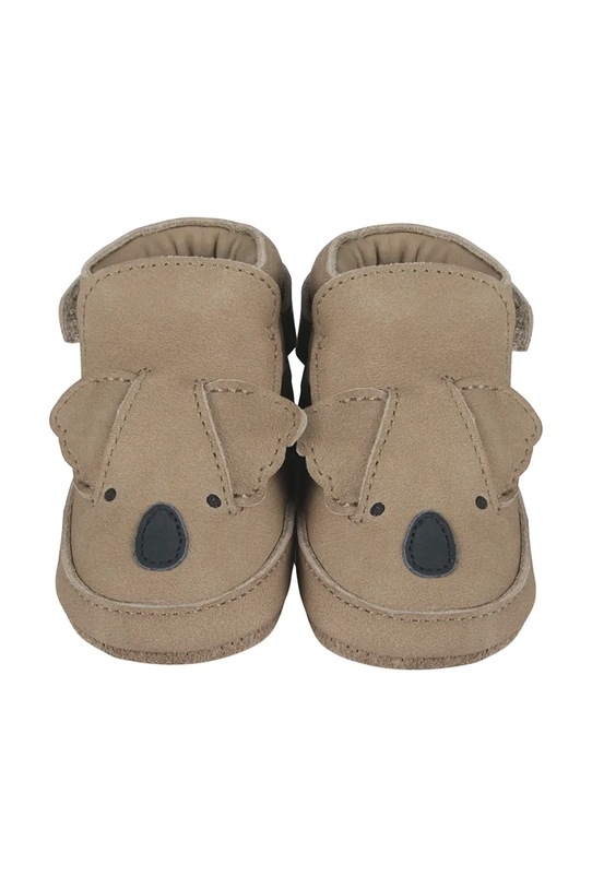 Мальчик Замшевые кроссовки для младенцев Donsje Morris Sneakers Koala 1036303 коричневый