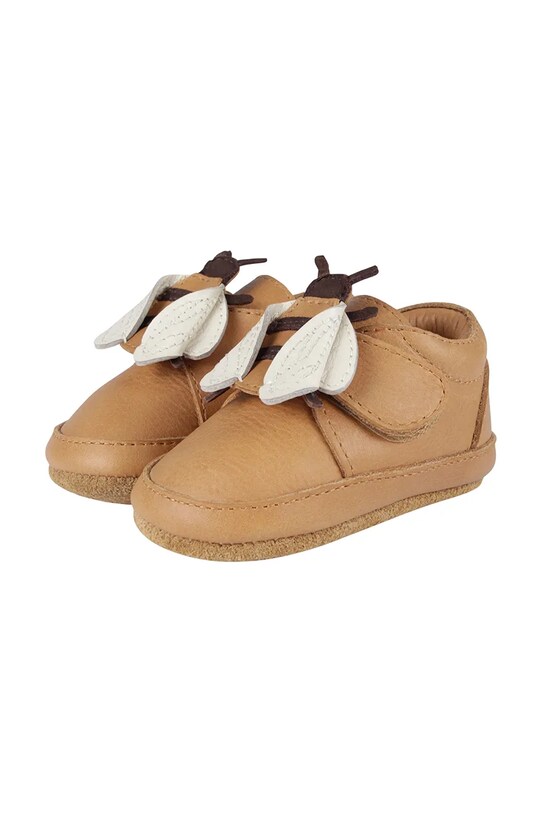 Donsje csecsemő bőrcipő Niek Sneakers Bee 1037001 barna SS25