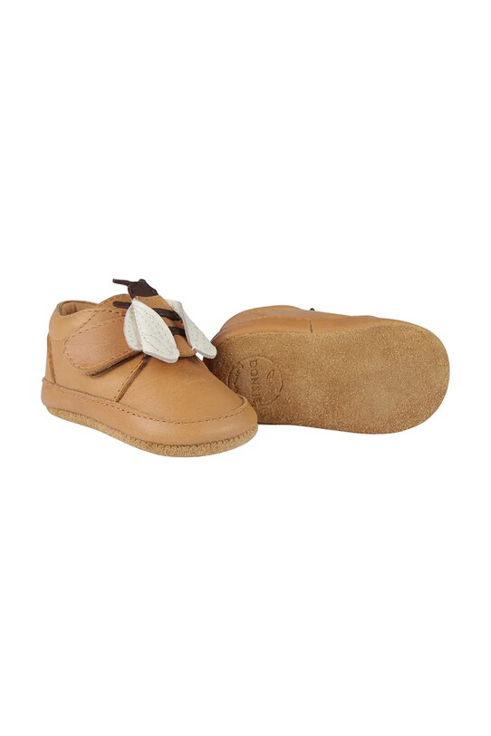 Donsje csecsemő bőrcipő Niek Sneakers Bee 1037001 barna