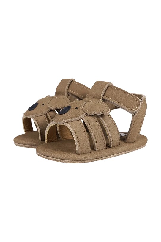 Kojenecké kožené sandály Donsje Diedan Sandals Koala 1039601 hnědá SS25
