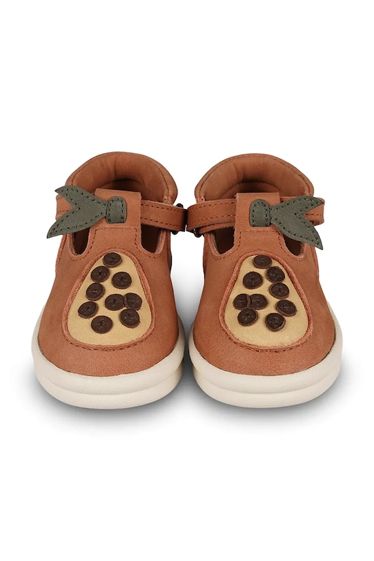 Donsje pantofi năbuc pentru copii Joeka Shoes Papaya 1501903 maro SS25