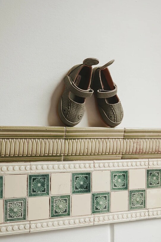 Детские кожаные балетки Donsje Langu Shoes Chameleon 1502001