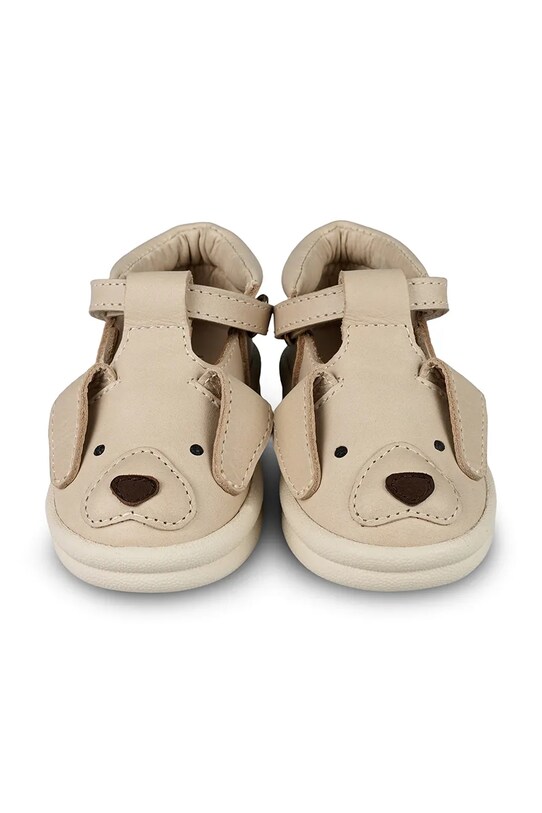 Donsje incaltaminte din piele pentru copii Zazo Exclusive Shoes Golden Retriever 1503603 gri SS25