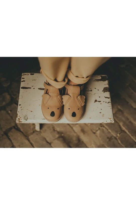 Παιδικά κλειστά παπούτσια σουέτ Donsje Xan Classic Shoes Koala 2010003.22.28