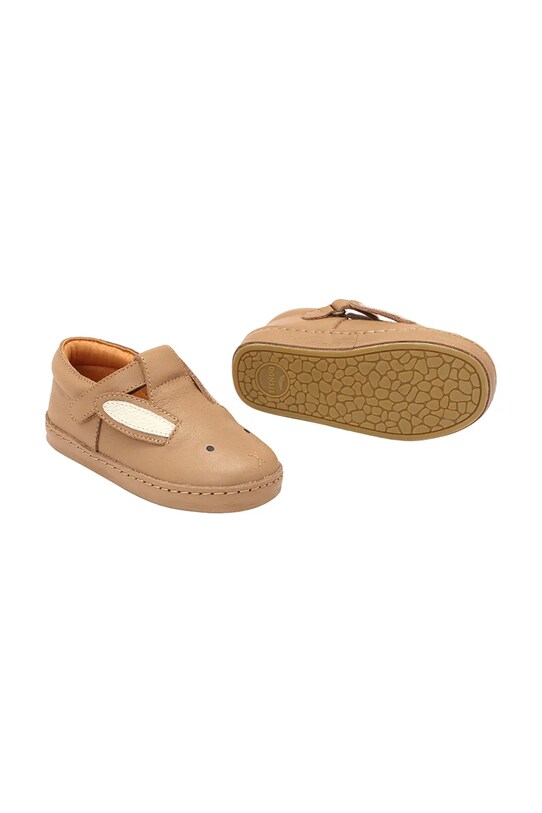 Δερμάτινα παιδικά κλειστά παπούτσια Donsje Xan Classic Shoes Bunny 2010009.22.28 μπεζ