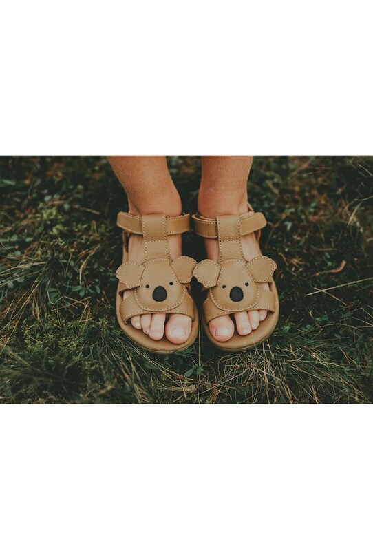 Παιδικά δερμάτινα σανδάλια Donsje Dhalo Sandals Koala 2027702.29.33