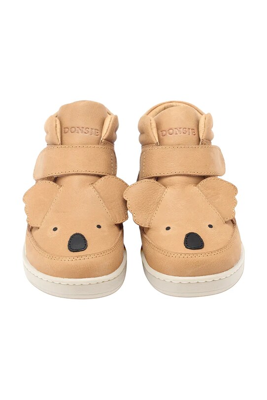 Donsje sneakersy zamszowe dziecięce Mika Sneakers Koala 2030203.29.33 brązowy SS25