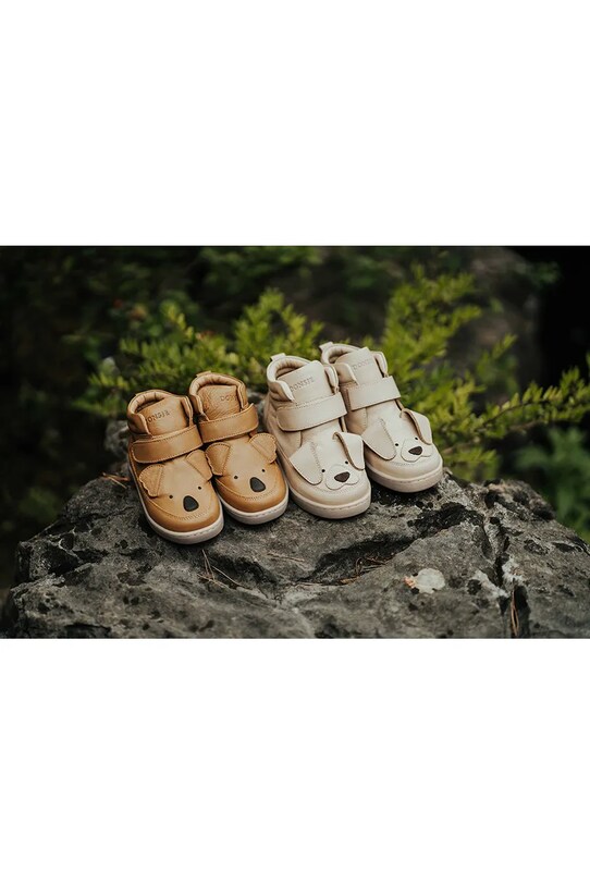 Παιδικά δερμάτινα αθλητικά παπούτσια Donsje Mika Sneakers Golden Retriever 2030205.22.28