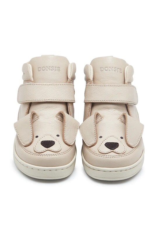 Παιδικά δερμάτινα αθλητικά παπούτσια Donsje Mika Sneakers Golden Retriever 2030205.22.28 μπεζ SS25