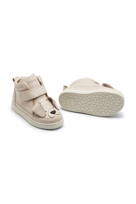 Donsje gyerek bőr sportcipő Mika Sneakers Golden Retriever bézs 2030205.29.33