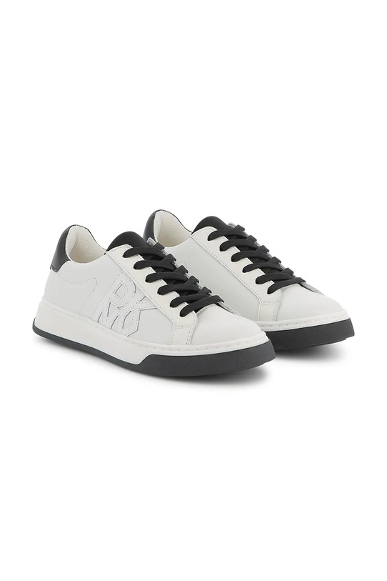 Dkny sneakersy skórzane dziecięce D62089.36.39 biały
