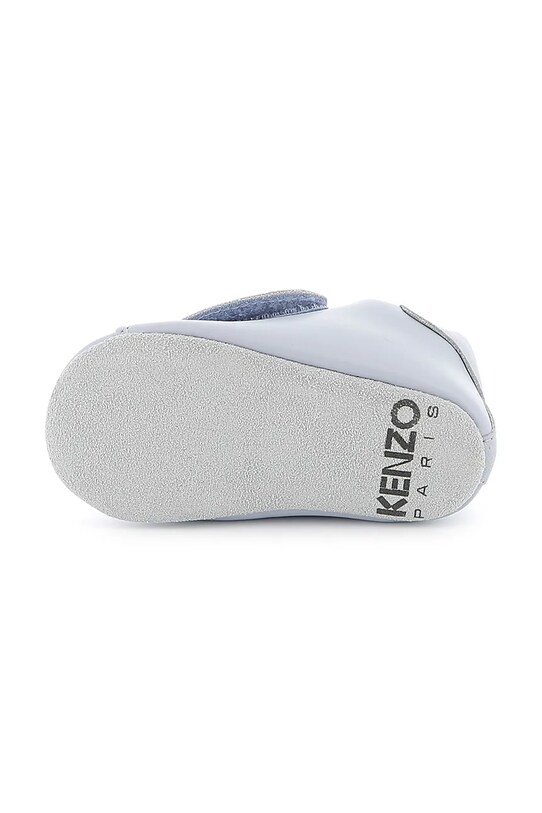 Шкіряні кросівки для немовлят Kenzo Kids блакитний K60891