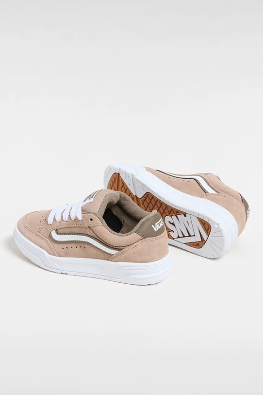 Vans sneakers de piele întoarsă pentru copii Hylane maro VN000D4NE2V1
