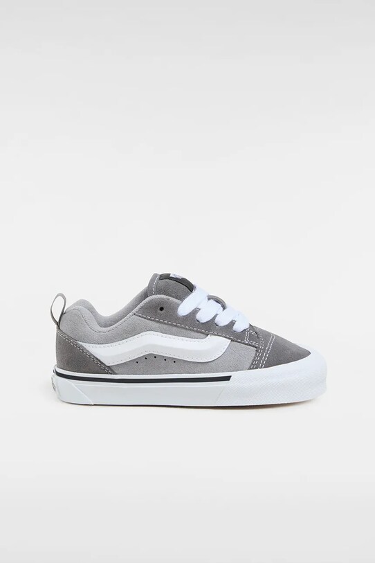 Vans adidasi de piele intoarsa pentru copii Knu Skool piele întoarsă gri VN000CYUI5G1