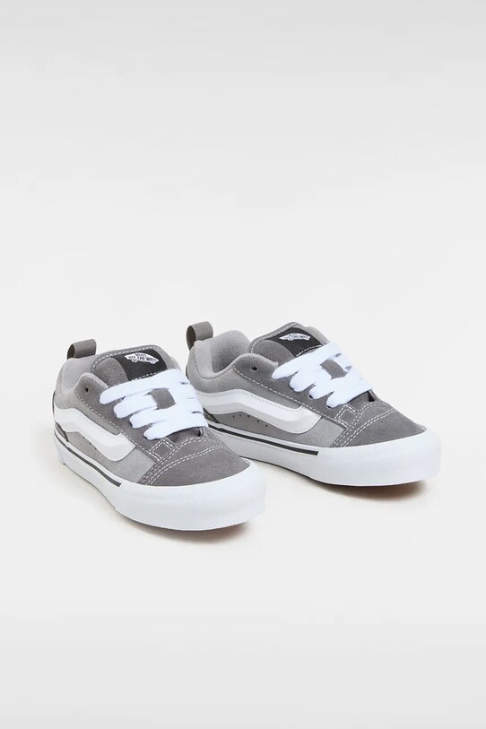 Vans adidasi de piele intoarsa pentru copii Knu Skool VN000CYUI5G1 gri SS25