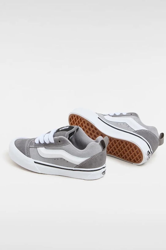 Otroške teniske iz semiša Vans Knu Skool siva VN000CYUI5G1