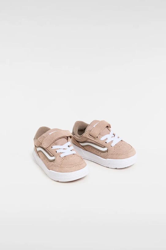 Παιδικά sneakers σουέτ Vans Hylane V VN000D4ME2V1 καφέ SS25