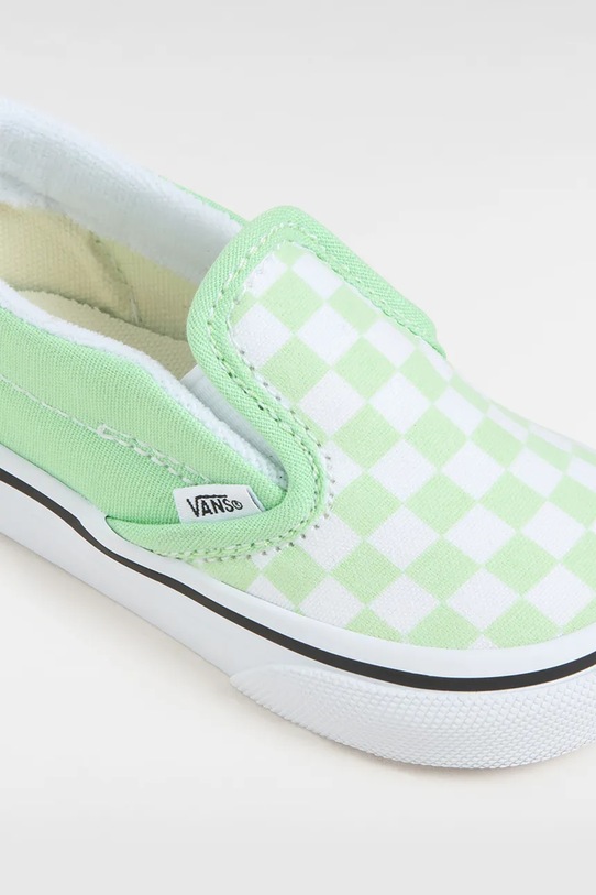 CHLAPEC Dětské tenisky Vans Slip-On V VN000D0TE2Y1 zelená