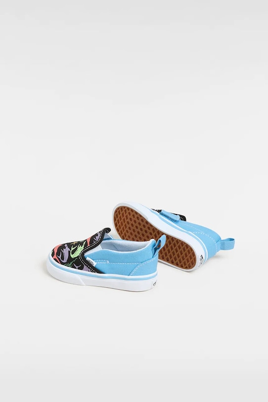 Dětské tenisky Vans Slip-On V modrá VN000D0TBER1