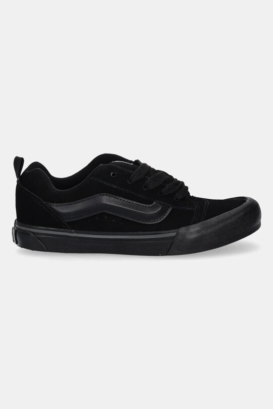 Vans adidasi de piele intoarsa pentru copii Knu Skool VN000D2TBZJ1 negru SS25