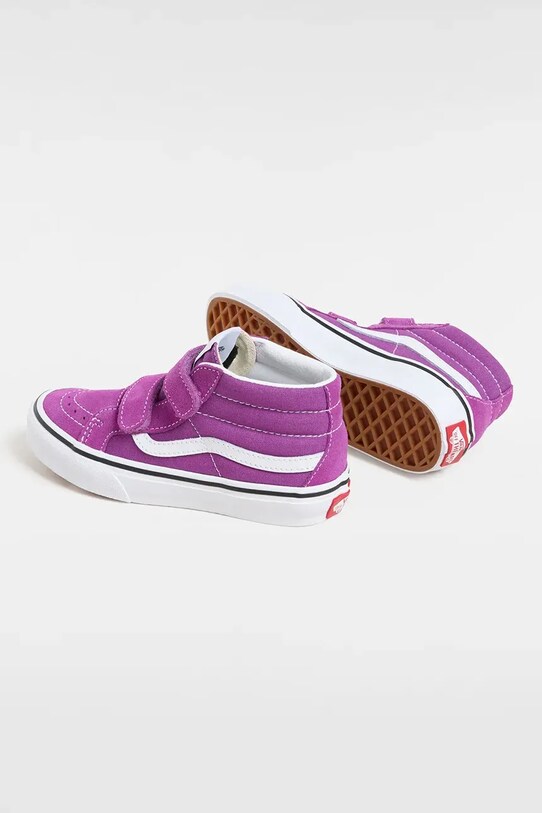 Vans trampki dziecięce SK8-Mid Reissue V fioletowy VN000CYBE2T1