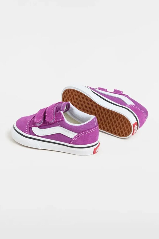 Vans tenisówki dziecięce Old Skool V fioletowy VN000CTGE2T1