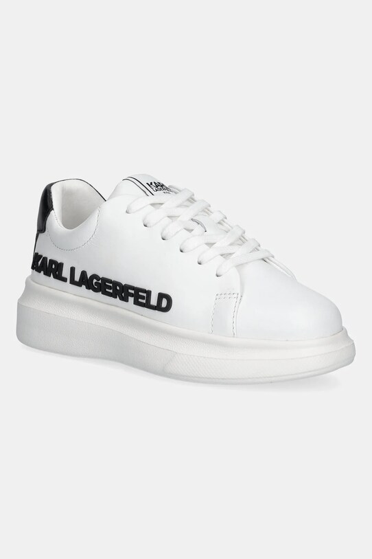Детские кожаные кроссовки Karl Lagerfeld низкая белый Z30381.30.35