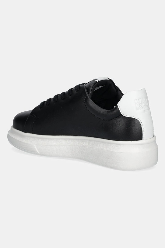 Мальчик Детские кожаные кроссовки Karl Lagerfeld Z30381.30.35 чёрный