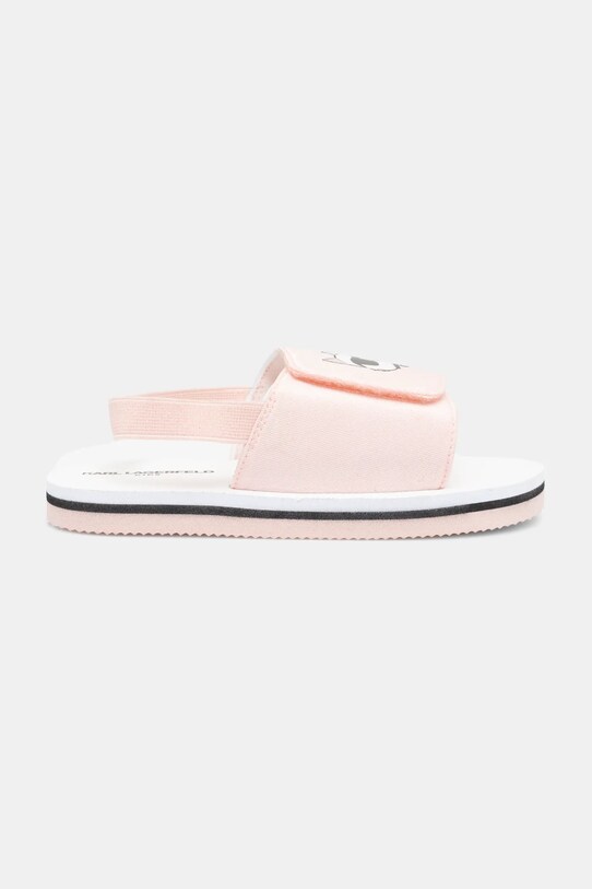 Karl Lagerfeld sandale copii Z30384.19.27 roz SS25