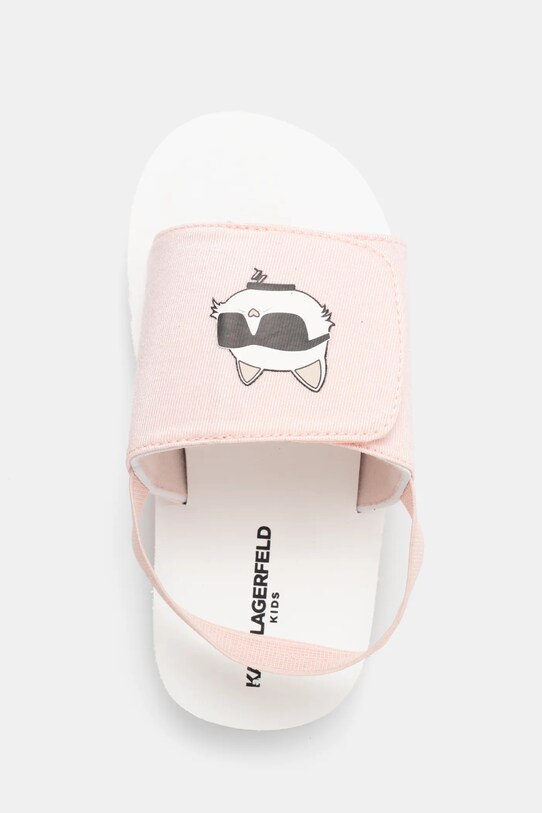 Karl Lagerfeld sandale copii roz Z30384.19.27