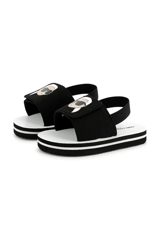 Karl Lagerfeld sandały dziecięce czarny Z30384.28.30