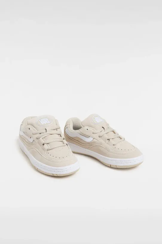 Vans scarpe da ginnastica per bambini in pelle Speed WS VN000S642N11 beige SS25
