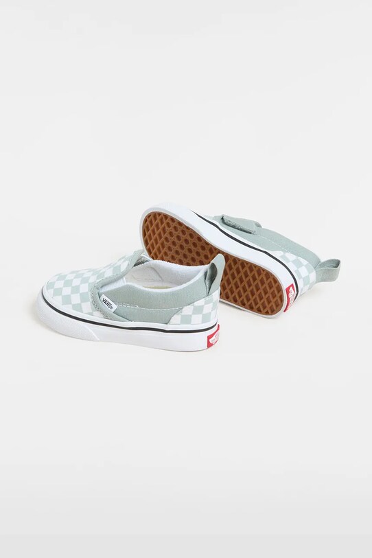 Πάνινα παπούτσια Vans Slip-On V γκρί VN000D0TEPO1