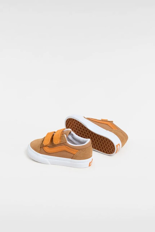 Detské tenisky Vans Old Skool V hnedá VN000CTGWNR1